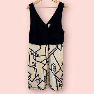 Navy and White Summer Dress